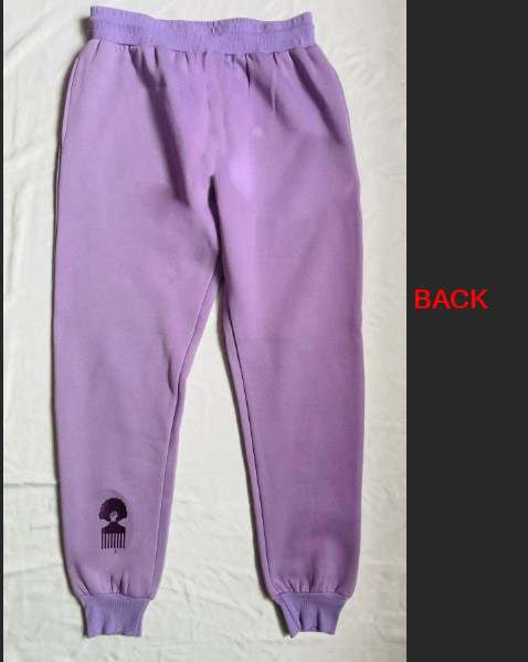 Lilac 2-Toned Matching Hoodie and Jogger Set